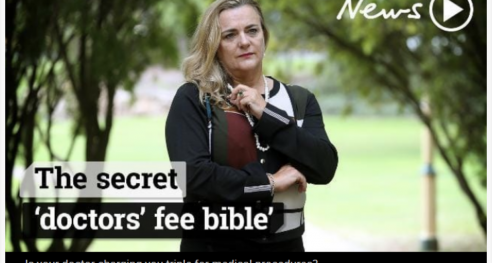 Croaky Post Lifting the lid on a media ‘scandal’ about doctors’ fees