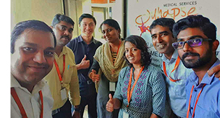 Synapse team at India office