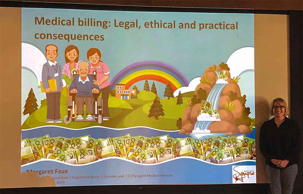 Margaret Faux presents at RACS Workshop